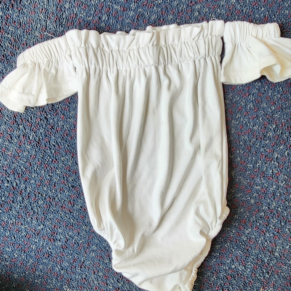 Bailey blossom white one piece size 3t
